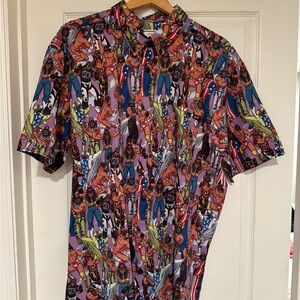 RSVLTS History of Macho Madness Men's Button Down Shirt